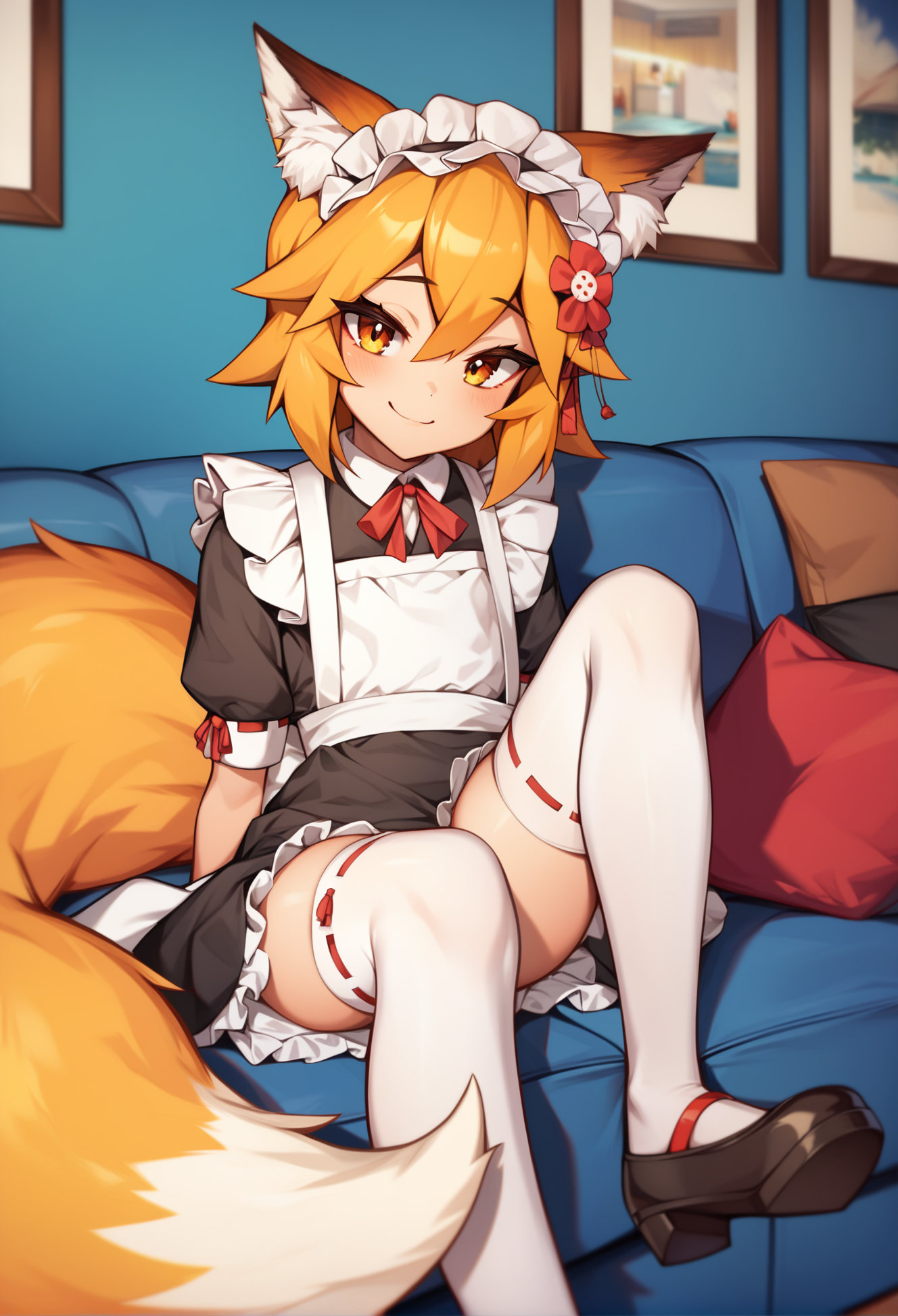 229302-2308135137-best quality, masterpiece, score_9, score_8_up, bold line,_1girl, senko _(sewayaki kitsune no senko-san_), blonde hair, flat che.png